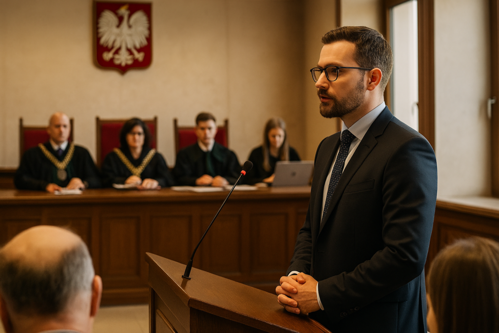 Detektyw zeznaje w sądzie